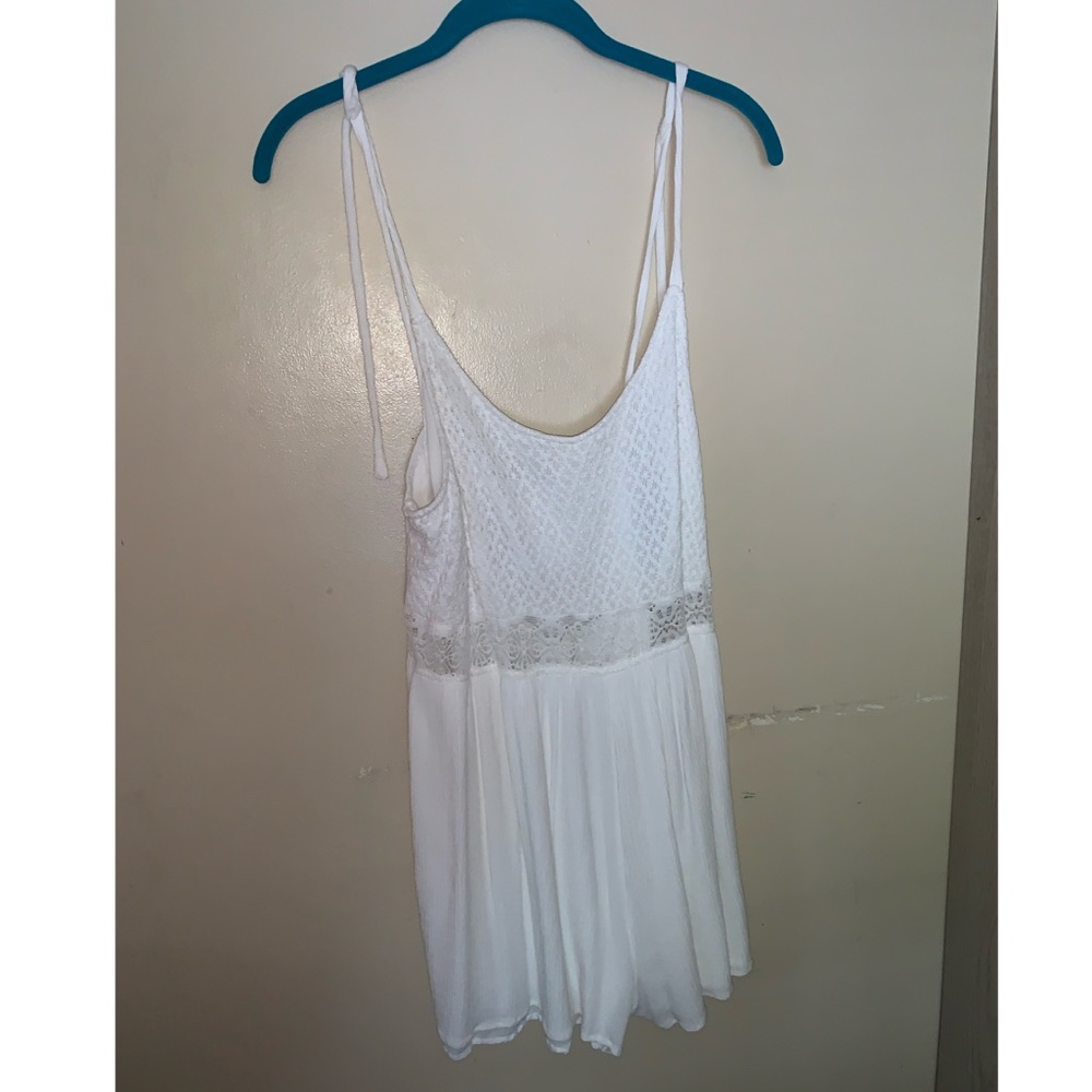 Bethany Mota Aeropostale White Romper